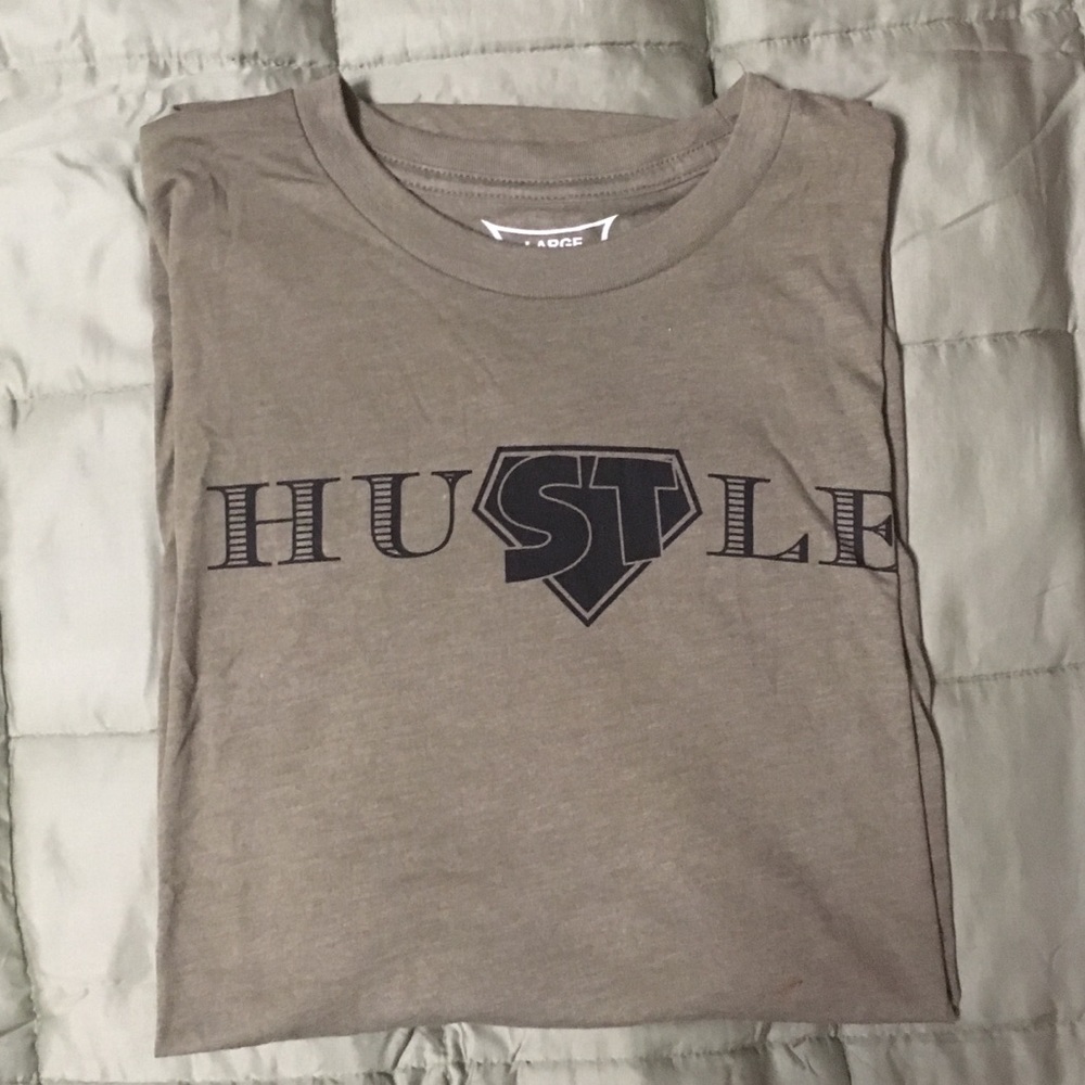 STrong  t “HUSTLE” t shirt (Sling Shot brand)